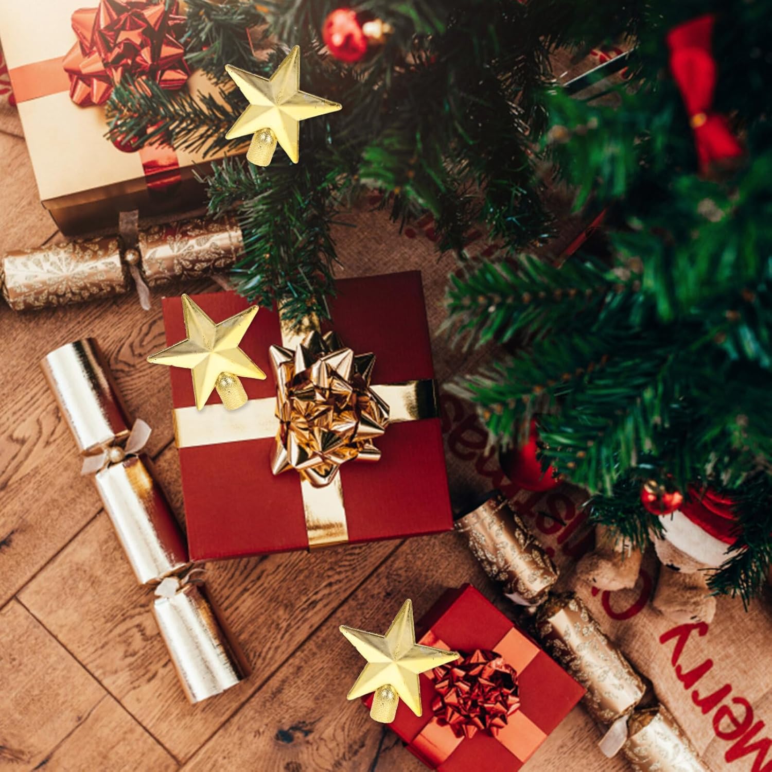 Mini Christmas Tree Topper Sma - Star Tree Topper のレビューと価格