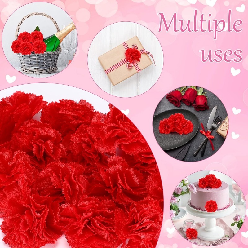 10/20Pcs Rose Artificial Flowe - Christmas Wreath Fake のレビューと価格