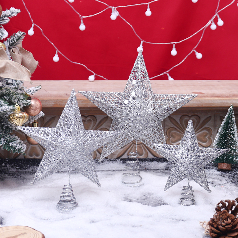 Glitter Christmas Tree Topper  - Star Tree Topper のレビューと価格